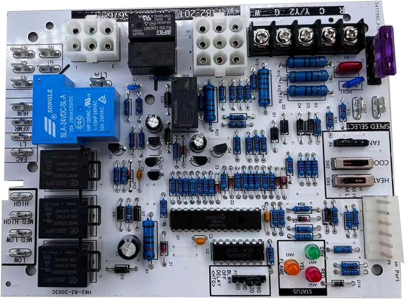 Gihdfer 920915 Furnace Control Board Replacement for 624742 904840 624844 for G7 M7 Series Circuit Board Compatible with Single Stage Gas Furnace - Image 1